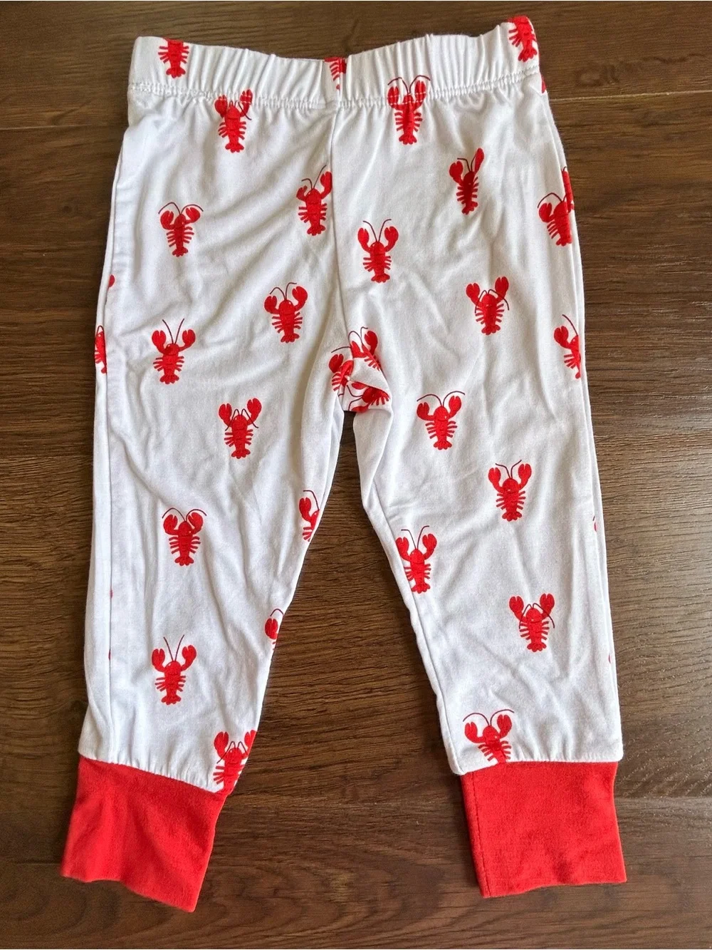 Angel Dear Lobster Loungewear Pajama Set 6-12m